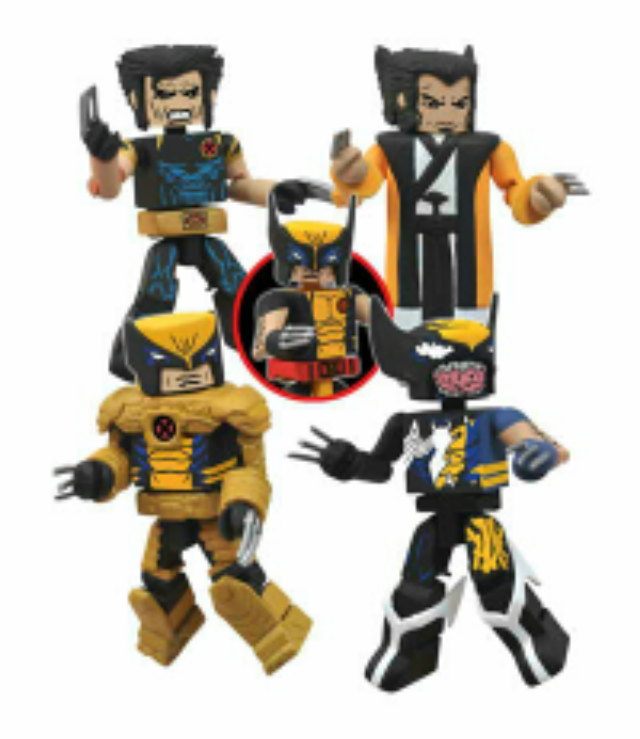 Minimates The Wolverine Saga - Diamond Select Toys (Marvel Minimates) action figure collectible [Barcode 699788729755] - Main Image 2