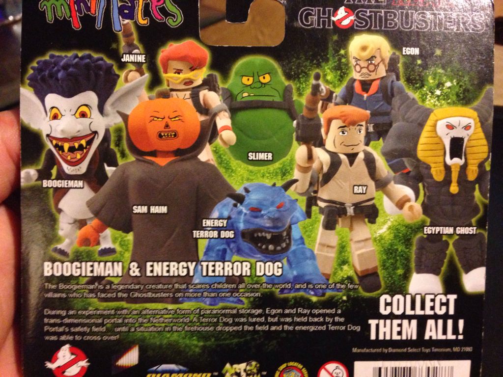 Boogieman / Energy Terror Dog - Diamond Select Toys (The Real Ghostbusters Minimates) action figure collectible [Barcode 699788730287] - Main Image 2