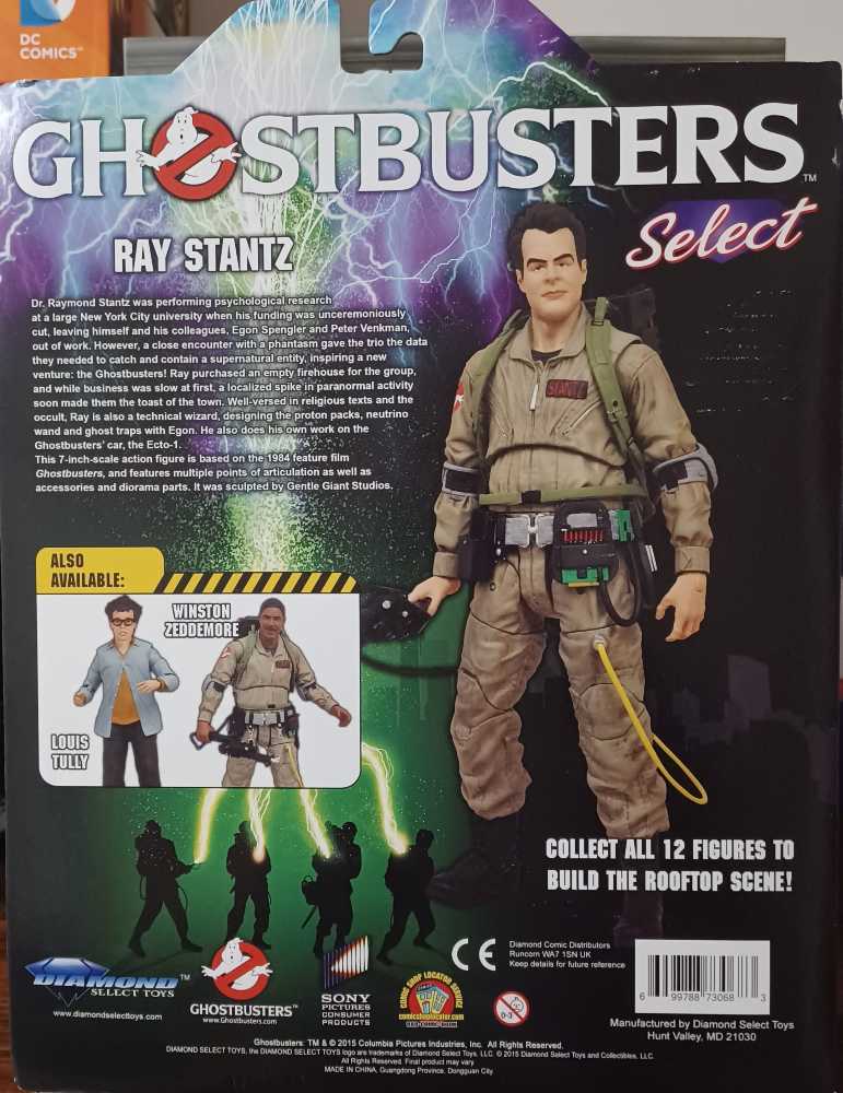 Rey Stantz - Ghostbusters (Ghostbuster) action figure collectible [Barcode 699788730683] - Main Image 2