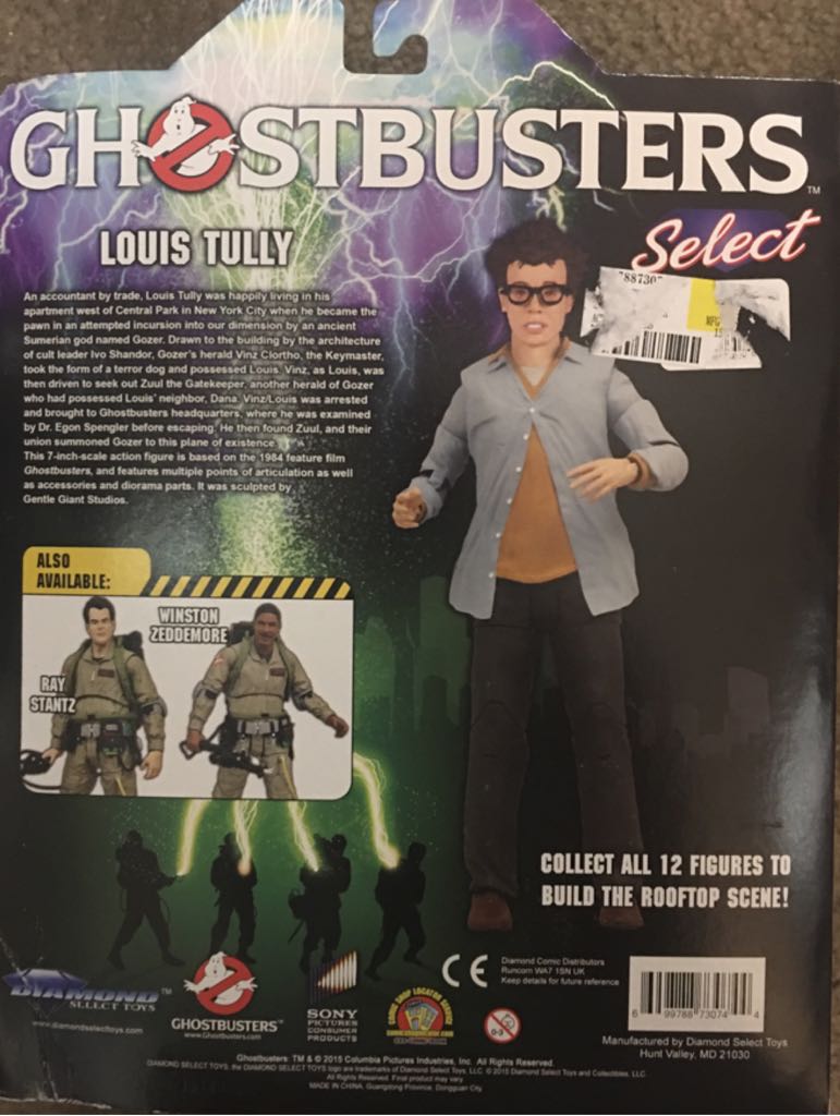Louis Tully - Ghostbusters (Villain) action figure collectible [Barcode 699788730744] - Main Image 2