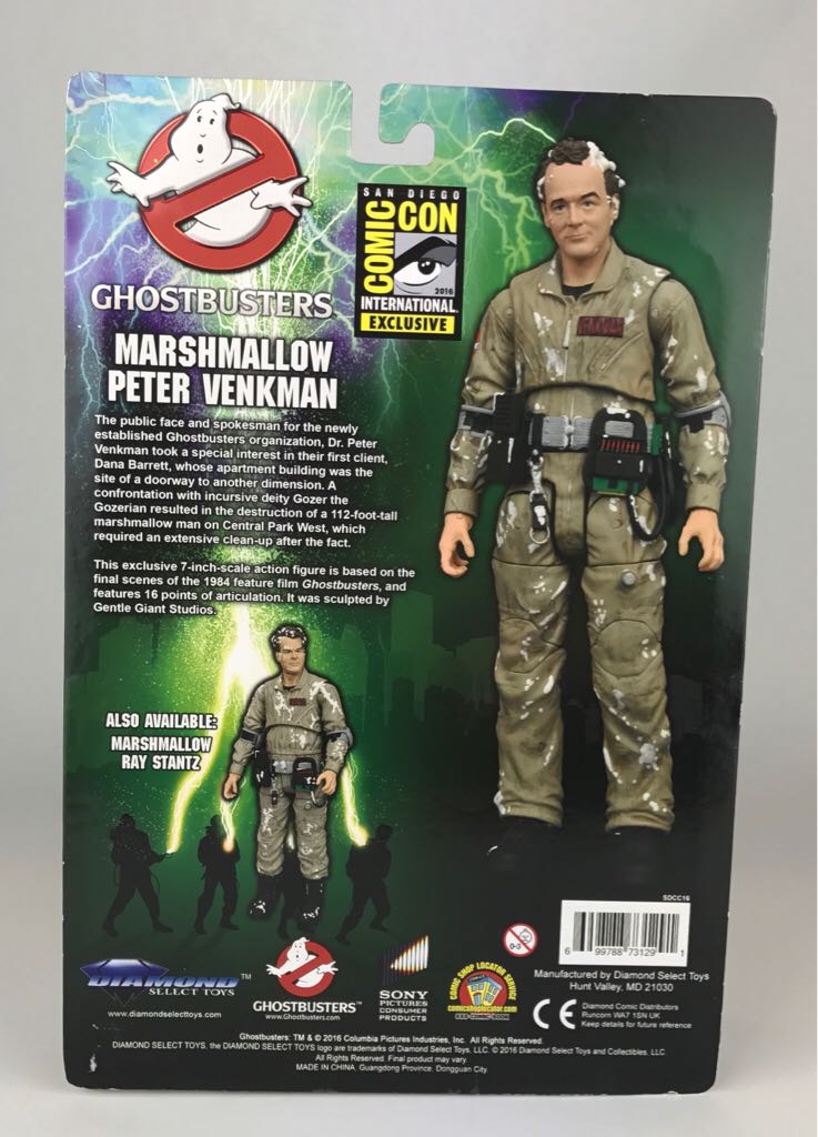 Marshmallow Peter Venkman - Diamond Select (Ghostbusters: Diamond Select) action figure collectible [Barcode 699788731291] - Main Image 2