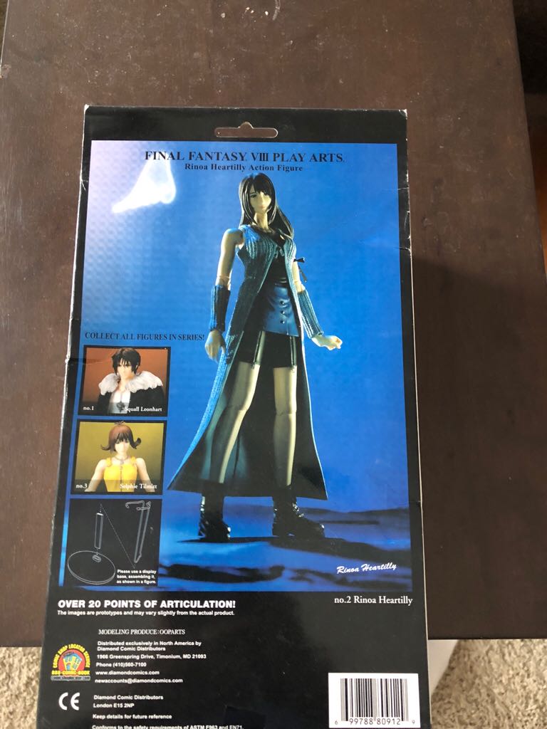 Final Fantasy VIII: Rinoa - Square Enix action figure collectible [Barcode 699788809129] - Main Image 2