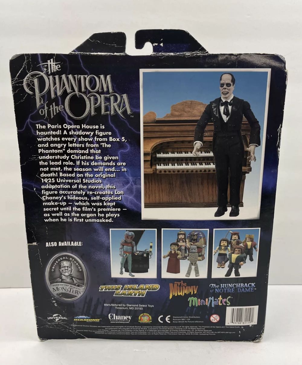 The Phantom Of The Opera - Diamond Select Toys (Universal Monsters) action figure collectible [Barcode 699788811191] - Main Image 2