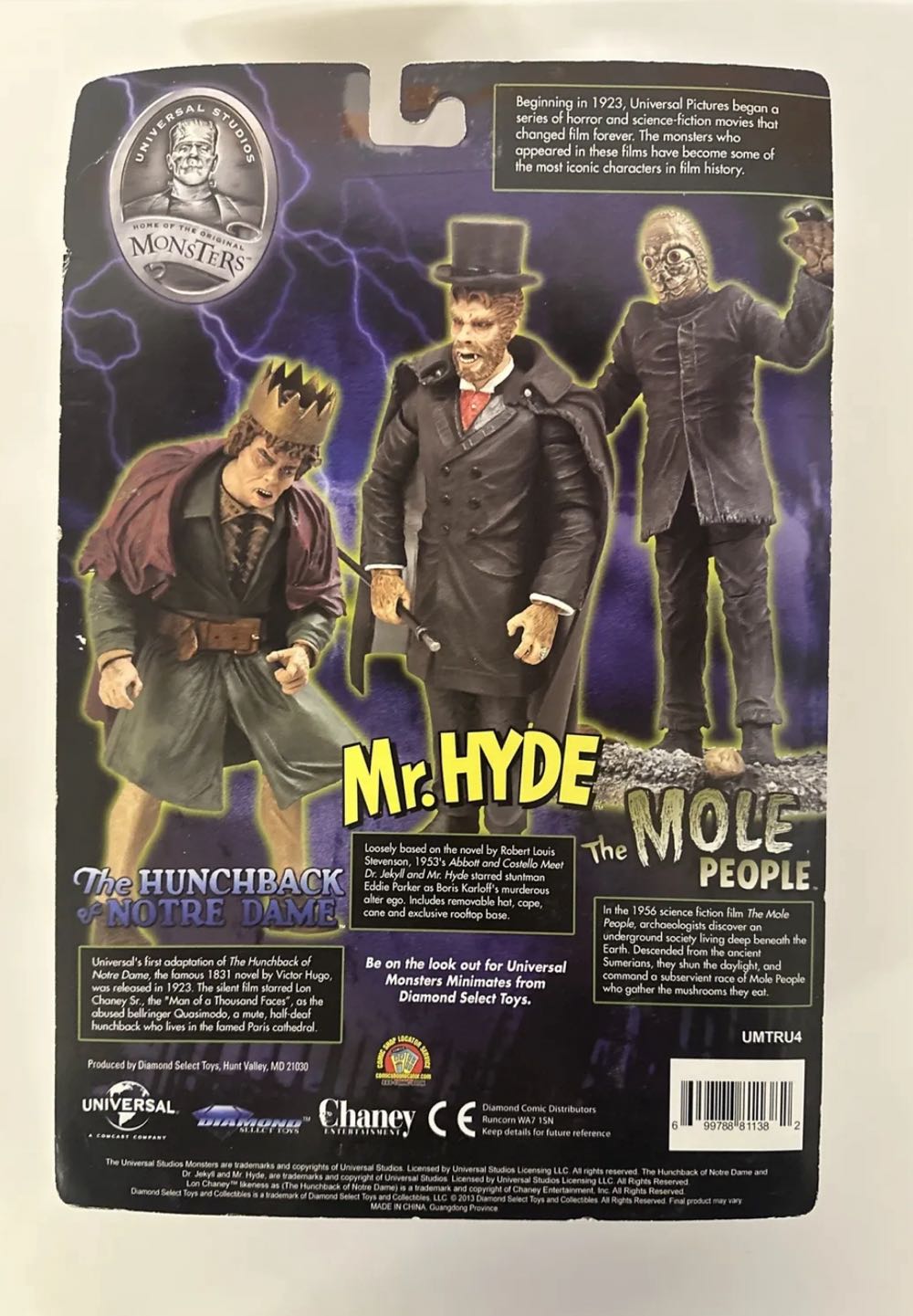 The Mole People (Toys R Us Exclusive) - Diamond Select Toys (Universal Monsters) action figure collectible [Barcode 699788811382] - Main Image 2