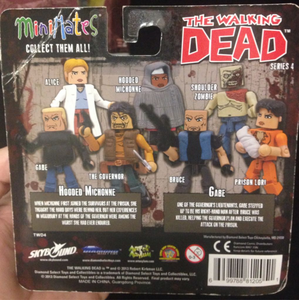 Minimates Walking dead  action figure collectible [Barcode 699788812051] - Main Image 2