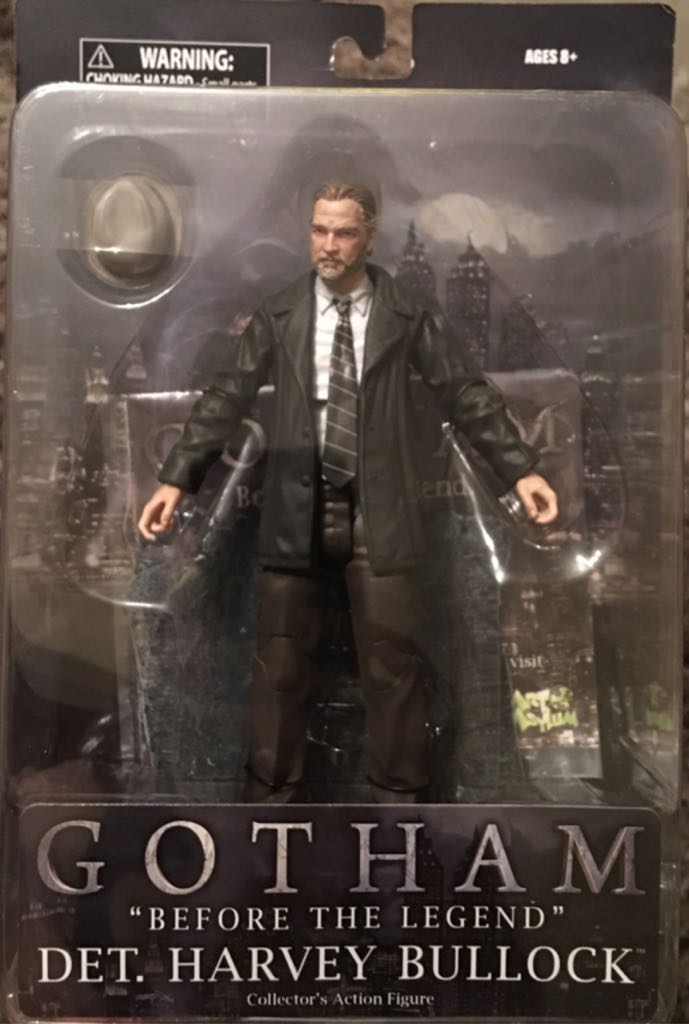 Det. Harvey Bullock - Diamond Select Toys (Gotham: Before The Legend) action figure collectible [Barcode 699788814758] - Main Image 1