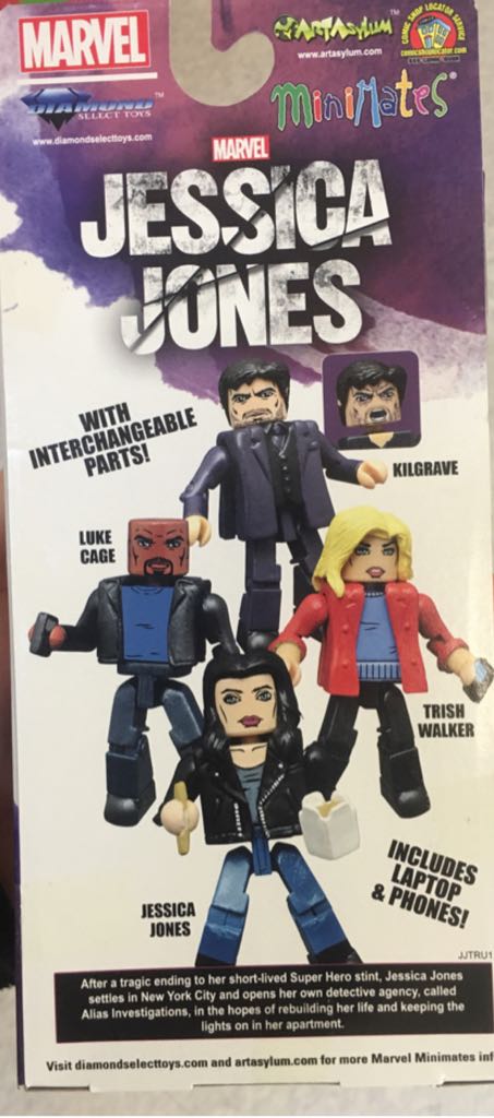 Jessica Jones - Diamond Select (Jessica Jones) action figure collectible [Barcode 699788815496] - Main Image 2