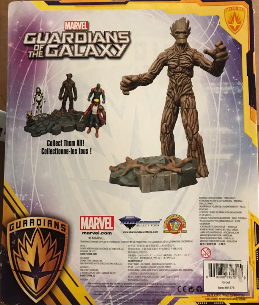 Groot - Diamond Select Toys (Marvel Select Disney) action figure collectible [Barcode 699788815755] - Main Image 2
