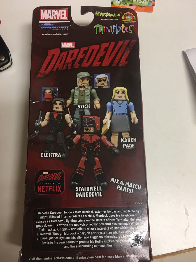 Netflix Marvel - Art Asylum (Tv Series) action figure collectible [Barcode 699788816158] - Main Image 2