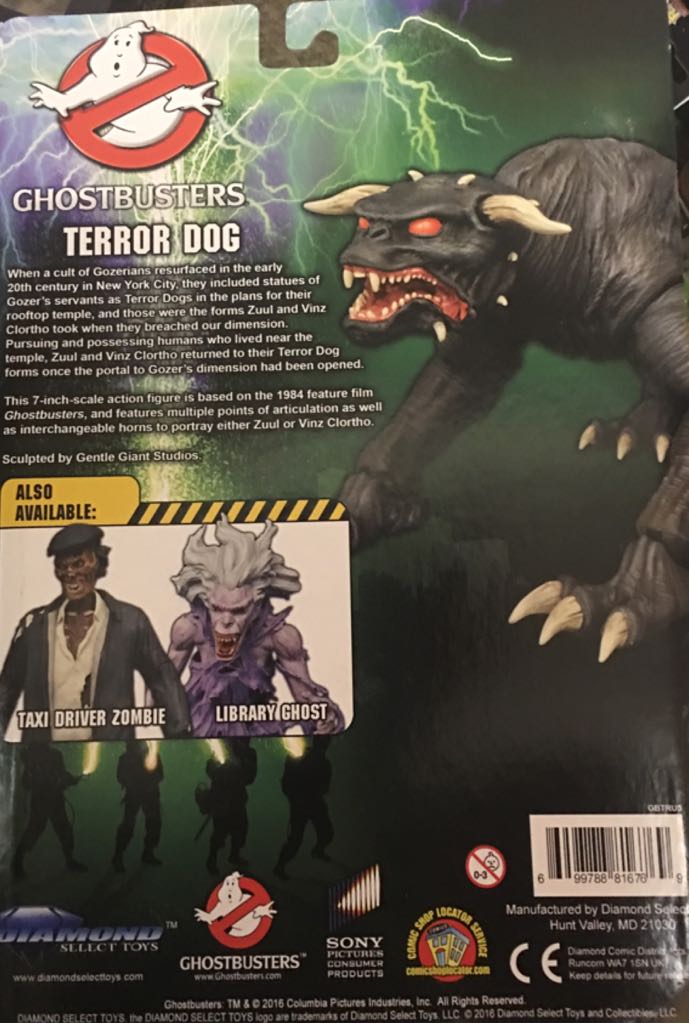 Ghostbusters: Terror Dog - Diamond Select Toys (Ghostbusters) action figure collectible [Barcode 699788816769] - Main Image 2