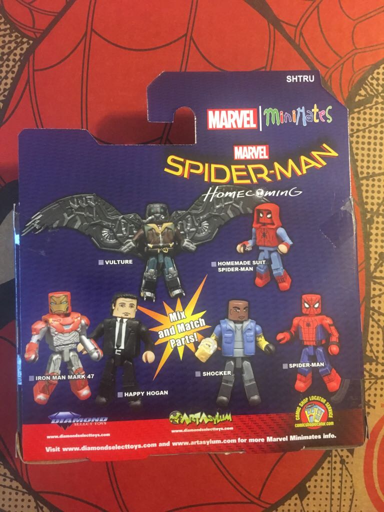 Spider-Man - Art Asylum (MARVEL) action figure collectible [Barcode 699788823149] - Main Image 2