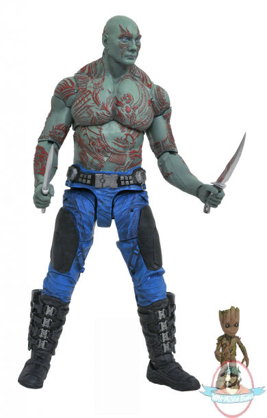 Drax (Guardians Of The Galaxy Vol 2) - Marvel (Guardians Of The Galaxy) action figure collectible [Barcode 699788824603] - Main Image 3