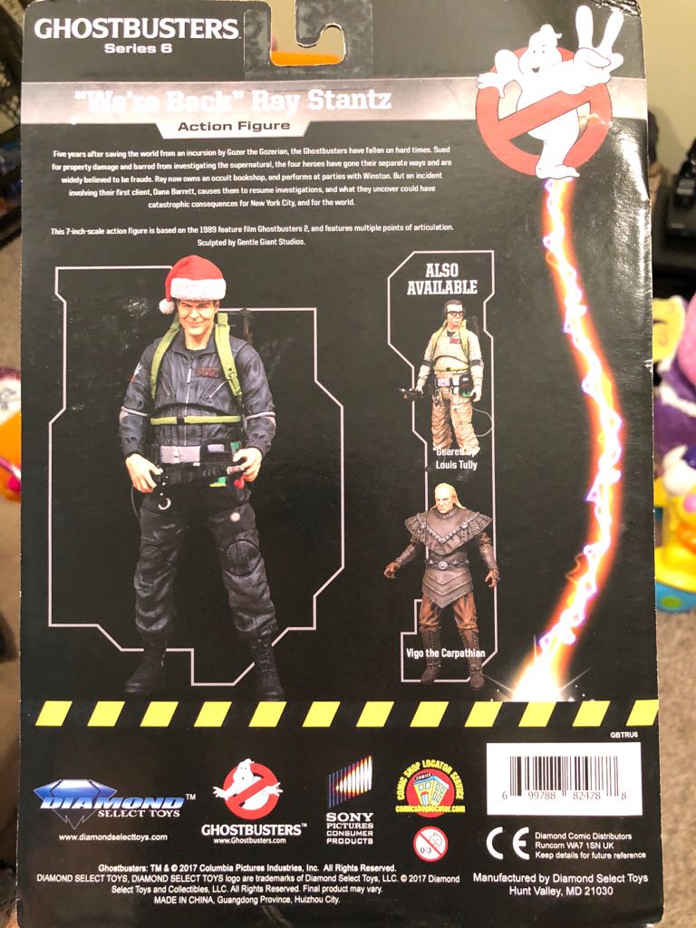 Ray Stantz “We’re Back” - Diamond Select Toys (Ghostbusters: Diamond Select) action figure collectible [Barcode 699788824788] - Main Image 2