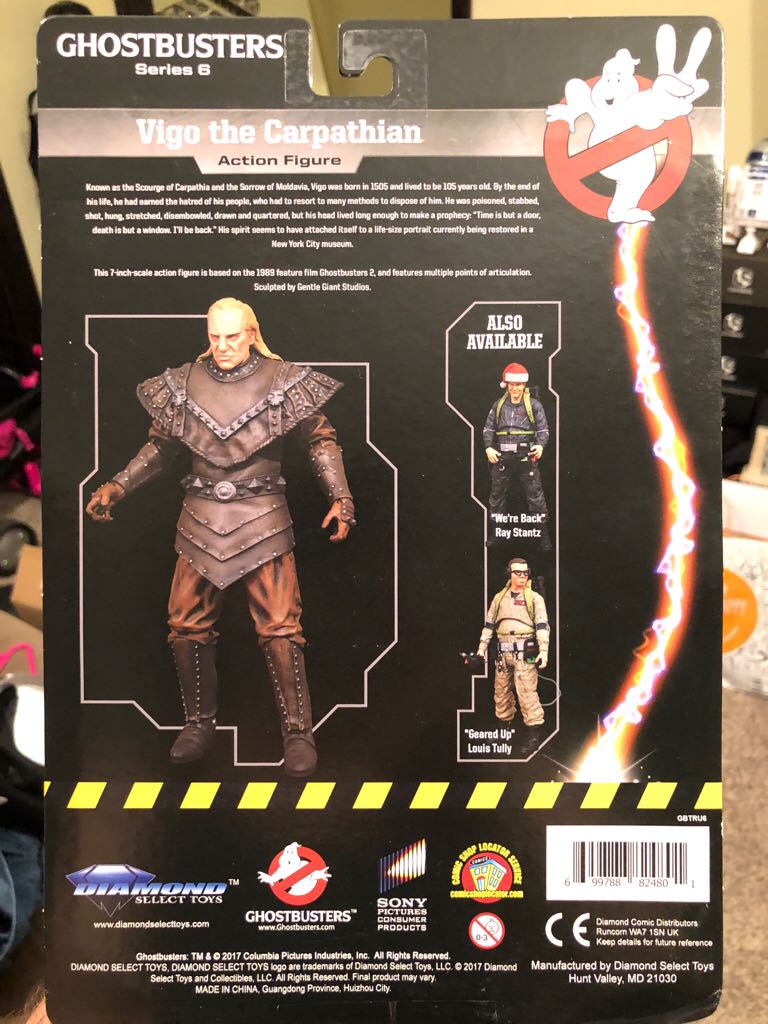 Diamond Select Ghostbusters: Vigo the Carpathian - Diamond Select Toys (Ghostbusters: Diamond Select) action figure collectible [Barcode 699788824801] - Main Image 2