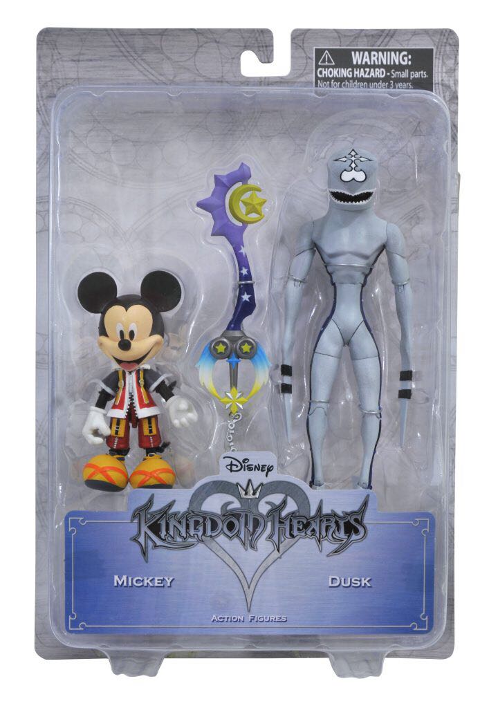 Mickey & Dusk - Diamond Select (Kingdom Hearts) action figure collectible [Barcode 699788826621] - Main Image 2