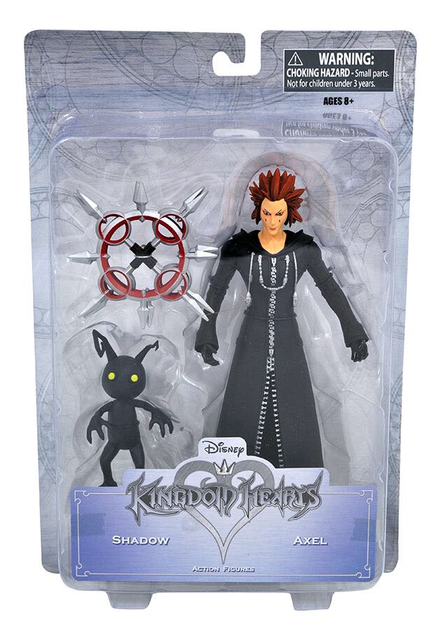 Kingdom Hearts Axel & Shadow - Diamond Select (Diamond Select Kingdom Hearts) action figure collectible [Barcode 699788826645] - Main Image 2