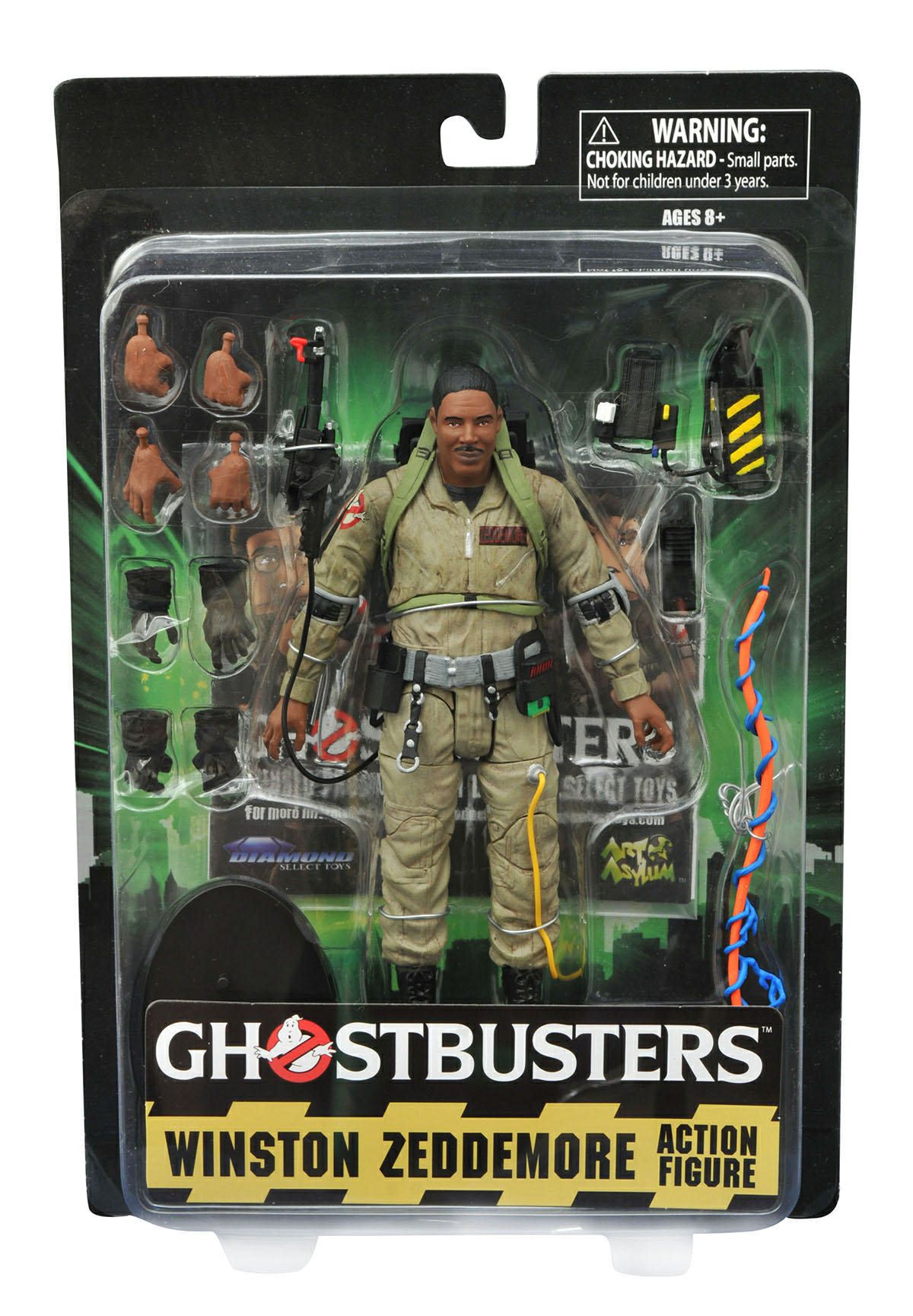 Winston Zeddemore - Diamond Select Toys (Ghostbusters: Diamond Select) action figure collectible [Barcode 699788826744] - Main Image 1