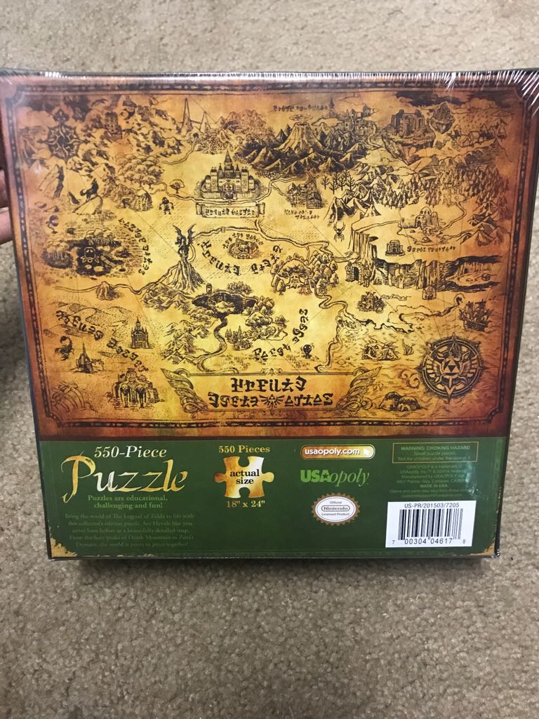 Zelda Collectors Puzzle  - USAopoly action figure collectible [Barcode 700304046178] - Main Image 2