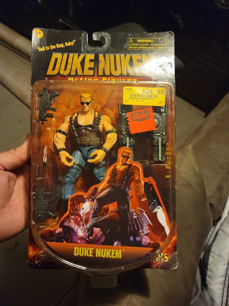 Duke Nukem - Duke Nukem - Resaurus action figure collectible [Barcode 705804003010] - Main Image 3