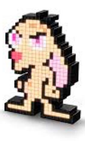 Pixel Pals - Ren - Performance Designed Products Inc. (PDP) (Ren And Stimpy) action figure collectible [Barcode 708056062040] - Main Image 2