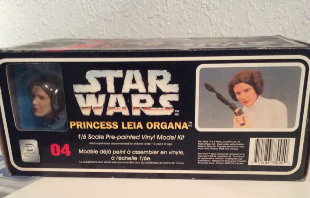 Princess Leia Organa - Polydata (Star Wars) action figure collectible [Barcode 711486780040] - Main Image 2