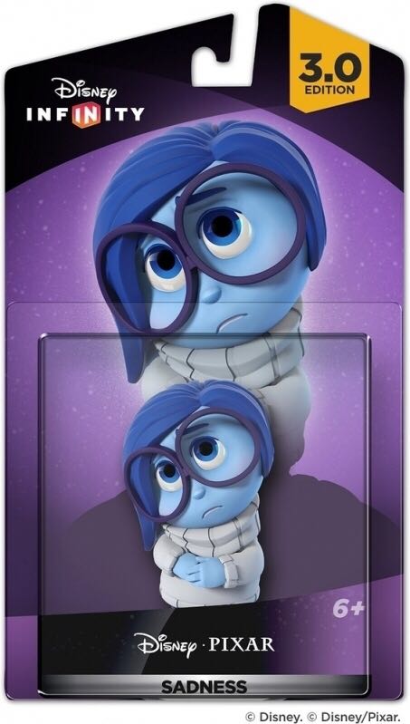 Sadness - Disney (Inside Out) action figure collectible [Barcode 712725027056] - Main Image 2