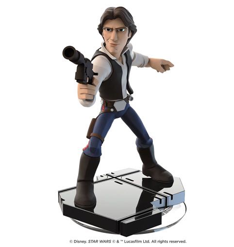 Han Solo - Disney Infinity (Star Wars Disney Infinity 3.0) action figure collectible [Barcode 712725027087] - Main Image 2