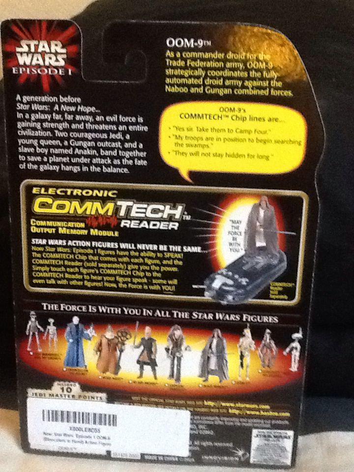 Battle Droid - OOM-9 with Blaster and Binoculars - Hasbro (Star Wars - Episode 1) action figure collectible [Barcode 7171118841274] - Main Image 2