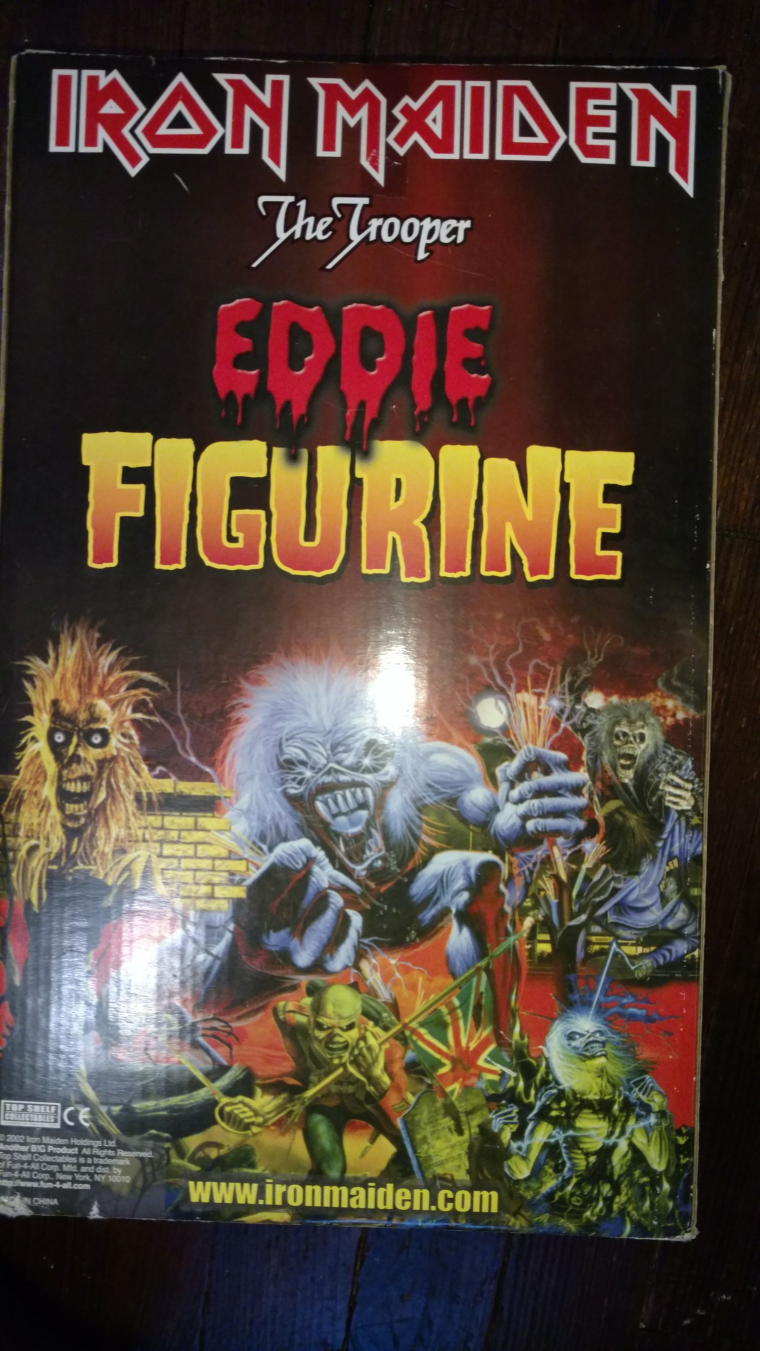 Iron Maiden Eddie Figurine - Fun 4 All Corp. action figure collectible [Barcode 718080283014] - Main Image 2