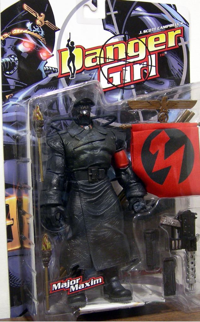 Major Maxim•Danger Girl - McFarlane Toys (Danger Girl) action figure collectible [Barcode 721926987144] - Main Image 2