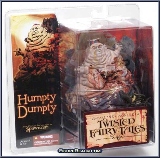 Mcfarlaine Monsters Twisted Fairy Tales Humpty Dumpty - Mcfarlane - Monsters Series (Mcfarlane’s Monsters Twisted Fairy Tales) action figure collectible [Barcode 727926471041] - Main Image 2