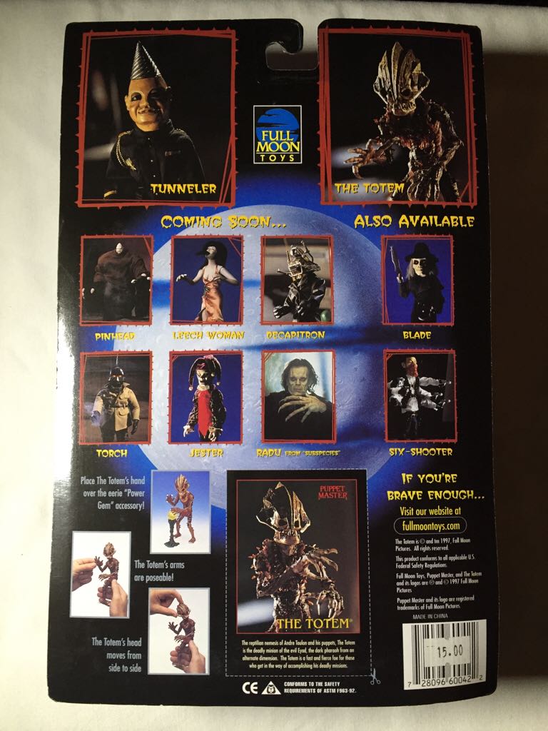 Puppet Master: The Totem - Full Moon Toys (Puppet Master) action figure collectible [Barcode 728096600422] - Main Image 2