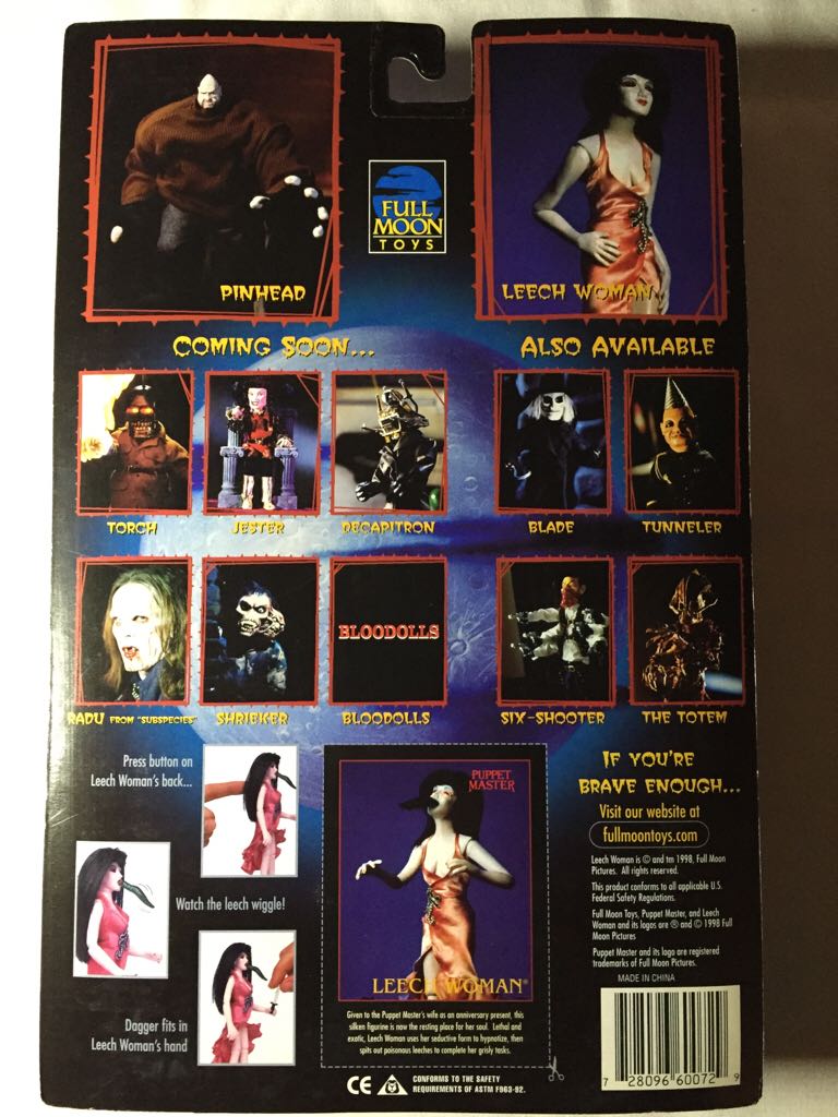 Puppet Master: Leech Woman (Previews Exclusive) - Full Moon Toys (Puppet Master) action figure collectible [Barcode 728096600729] - Main Image 2
