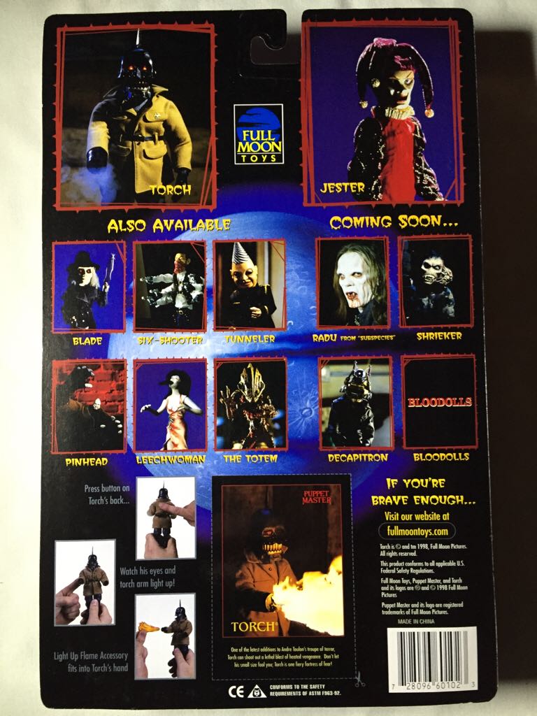 Puppet Master: Torch (Gold Edition)  action figure collectible [Barcode 728096601023] - Main Image 2