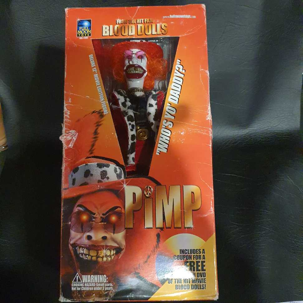 Full Moon Toys: ”Blood Dolls”: Pimp 12” - Full Moon Toys (Blood Dolls Movie) action figure collectible [Barcode 728096605724] - Main Image 3