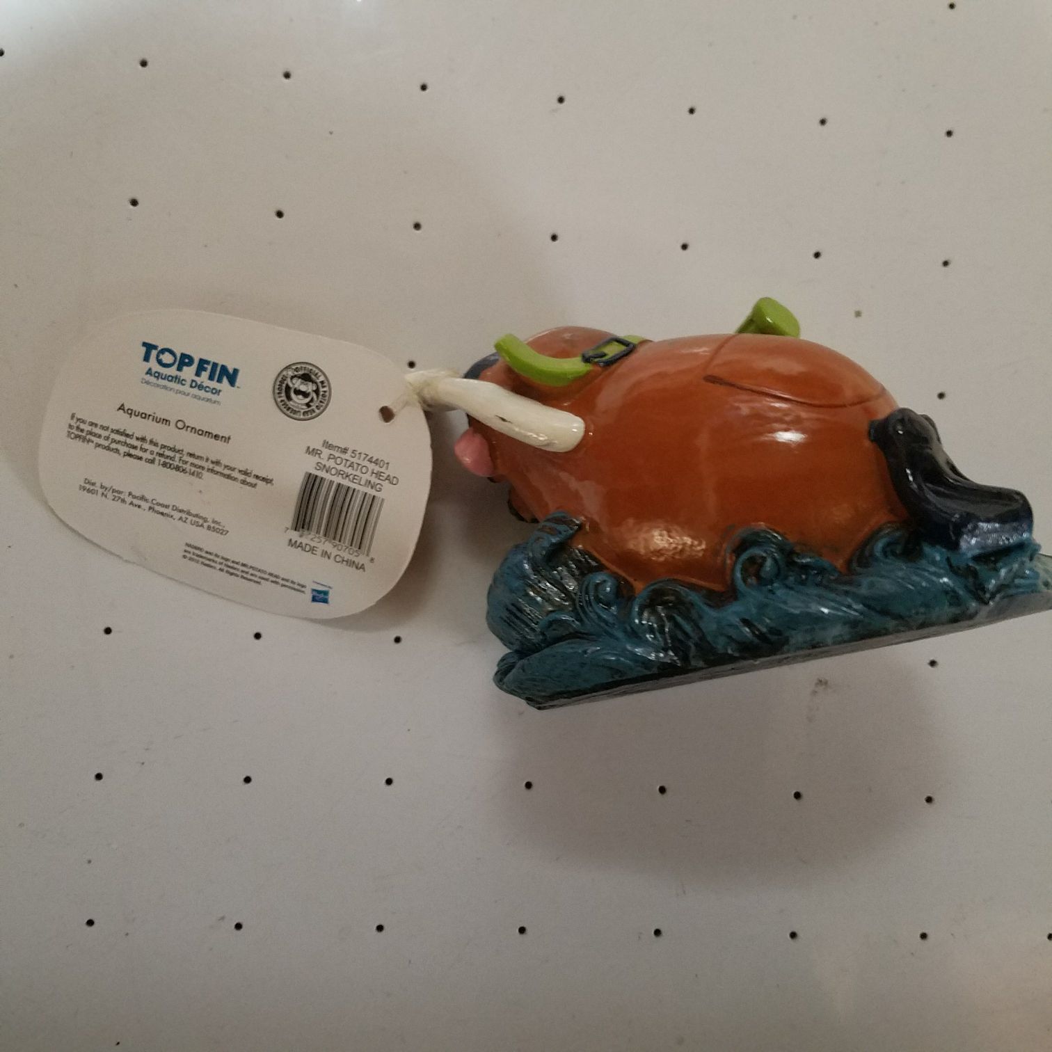 Aquarium Ornament Mr Potato Head Snorkeling - Top Fin action figure collectible [Barcode 737257907058] - Main Image 2