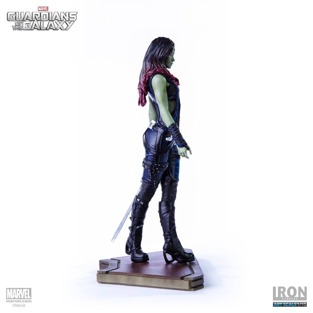 Gamora, Marvel Guardians Of The Galaxy, Iron Studios - Iron Studios (Iron Studios Art Scale 1/10.) action figure collectible [Barcode 742832352116] - Main Image 2