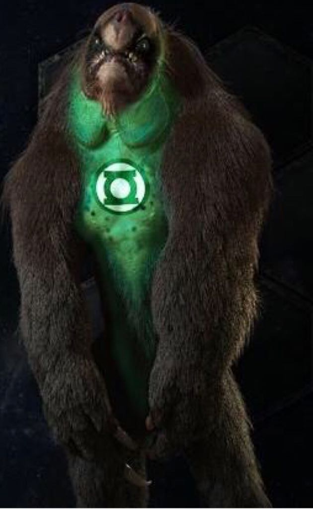 Green Lantern Voz  action figure collectible [Barcode 746775013868] - Main Image 2