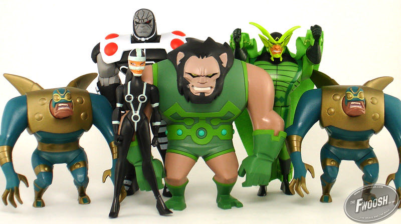 Darkseid & Kalibak - Mattel (Justice League Unlimited) action figure collectible [Barcode 746775022822] - Main Image 3