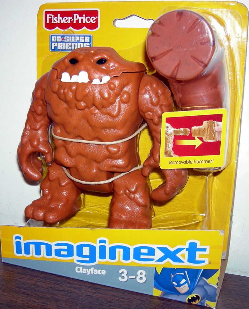Imaginext: Clayface - Fisher Price (DC Super Friends) action figure collectible [Barcode 746775033545] - Main Image 1