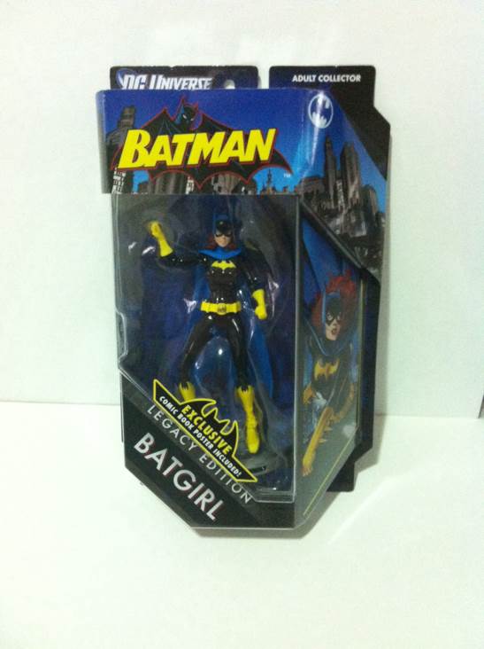Batman Legacy Edition Batgirl - Mattel (DC Universe - Legacy Edition) action figure collectible [Barcode 746775034139] - Main Image 1