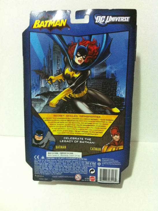 Batman Legacy Edition Batgirl - Mattel (DC Universe - Legacy Edition) action figure collectible [Barcode 746775034139] - Main Image 2