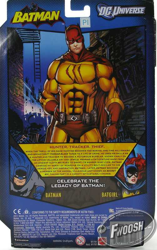Catman - Mattel (Batman Legacy Edition) action figure collectible [Barcode 746775034146] - Main Image 4
