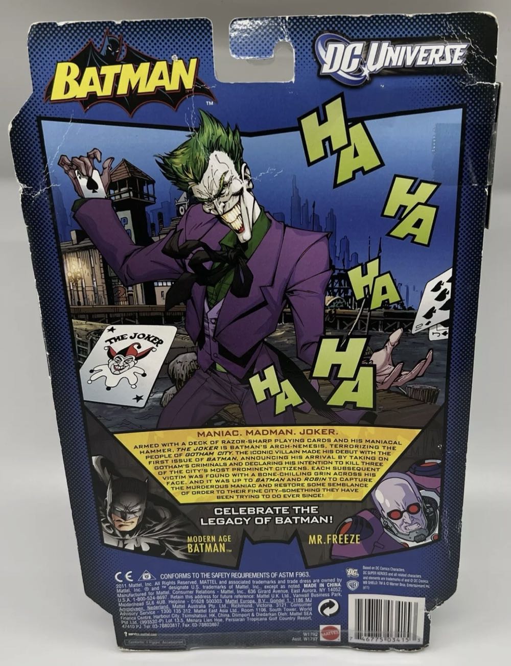 Batman Legacy: Wave 1 Golden Age Joker Action Figure - Mattel (DC Universe Batman Legacy) action figure collectible [Barcode 746775034153] - Main Image 2