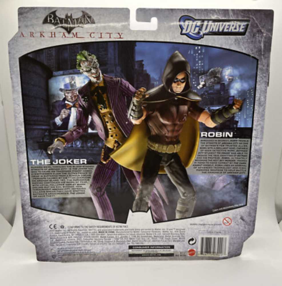 DC Batman Legacy Edition Series 2 Action Figure 2-Pack Robin & Joker (Arkham City) - Mattel (Batman) action figure collectible [Barcode 746775034207] - Main Image 2