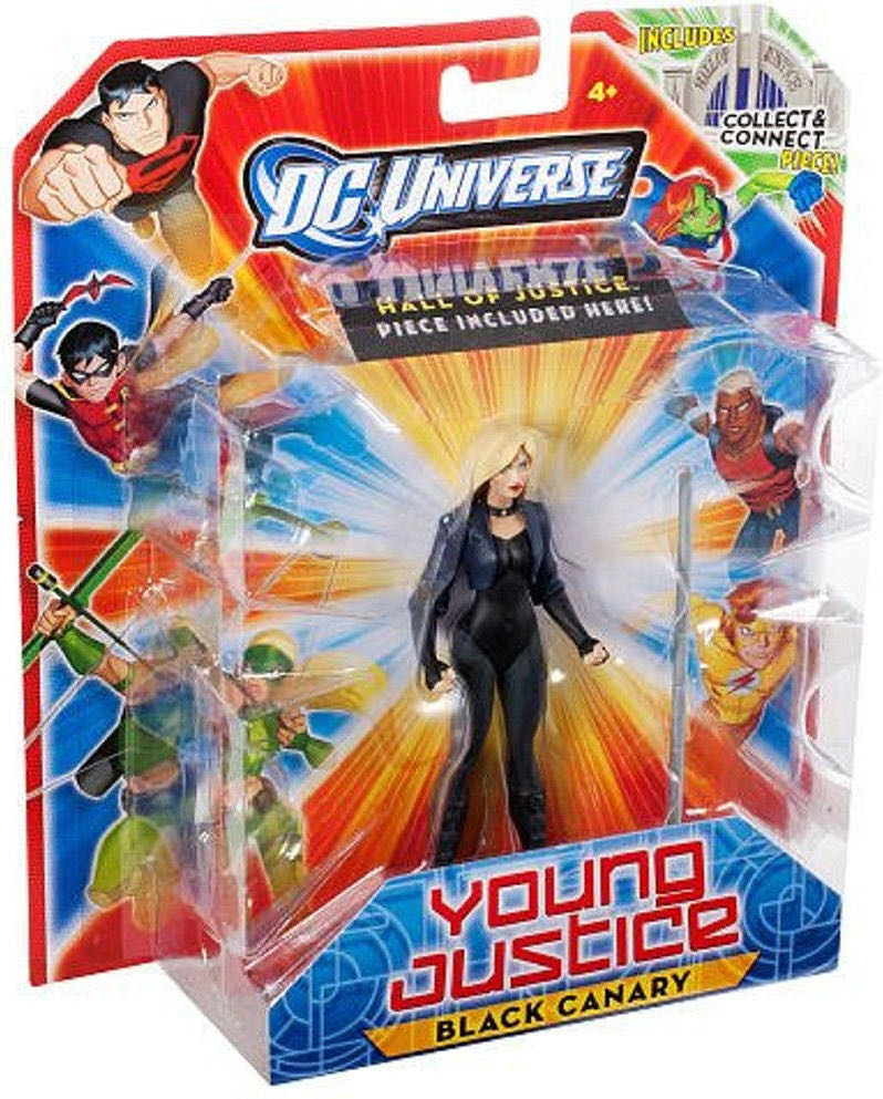 Black Canary - Mattel (dc universe young justice) action figure collectible [Barcode 746775034344] - Main Image 3