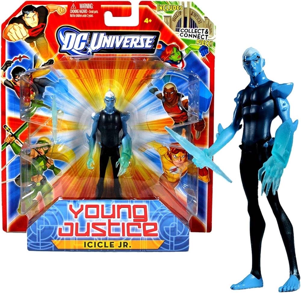 Icicle Jr. - Mattel (dc universe young justice) action figure collectible [Barcode 746775050092] - Main Image 2