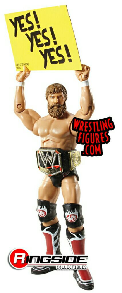 Daniel Bryan - Elite Series 12 - Mattel Wwe (Wwe Elite) action figure collectible [Barcode 746775066956] - Main Image 2