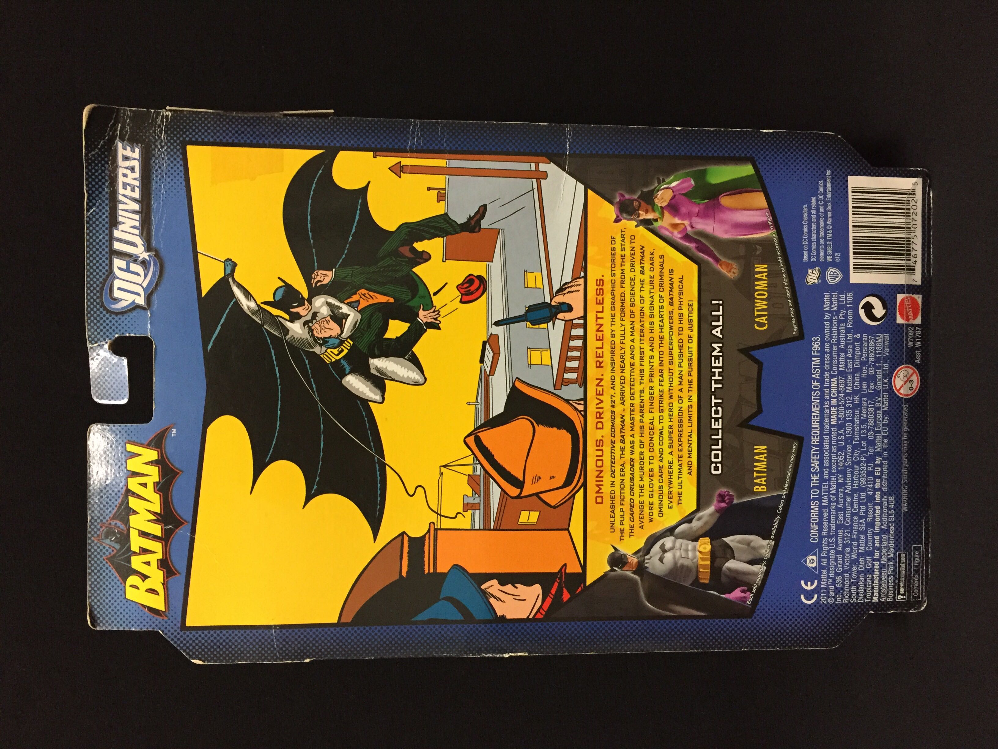 DC Universe Batman Legacy Edition "Batman” - Mattel (DC Universe Batman Legacy Edition) action figure collectible [Barcode 746775072025] - Main Image 2