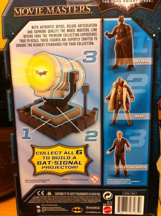 Batman - Mattel (The Dark Knight Rises) action figure collectible [Barcode 746775072650] - Main Image 2